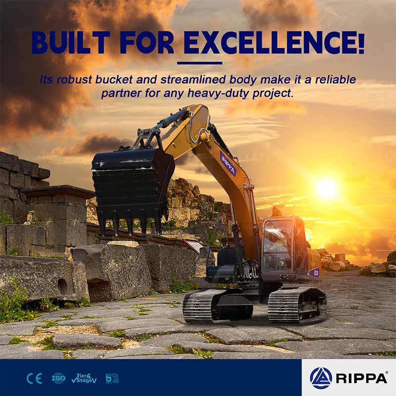 Rippa large excavator: opening up a new era of construction and mining