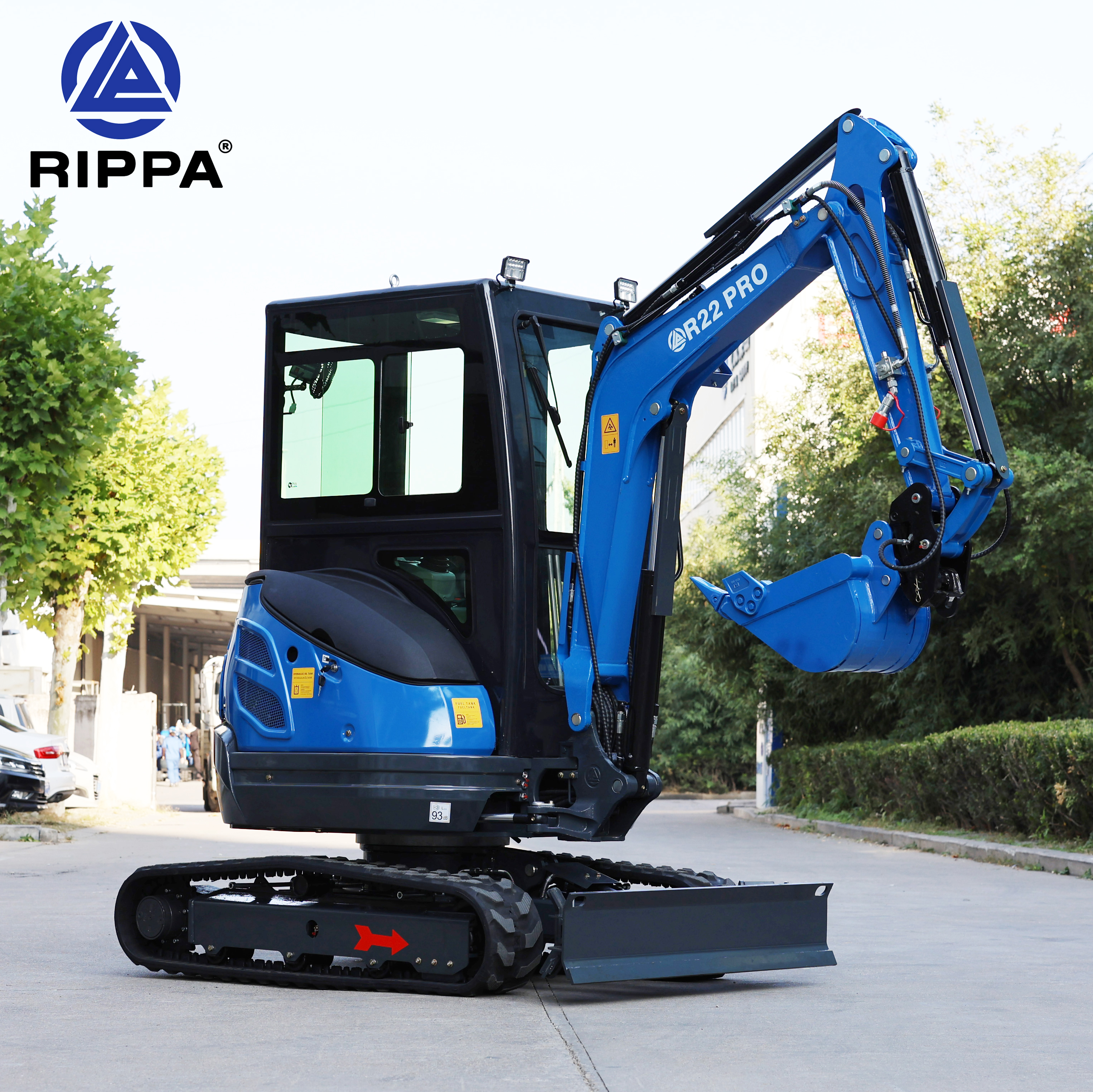 Rippa Mini Excavators: How China’s Engineering Excellence Shapes the Future of Compact Construction Equipment